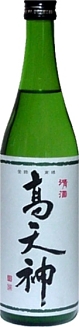 Takatenjin, Shrine of the Village, Junmai Ginjo, by Doi Shuzo of Japan, makers of the famous 